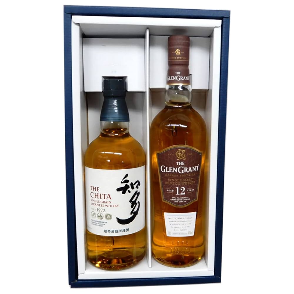 グレングラント12年 700ml と知多700ml グレングラント12年 700ml と知多700ml